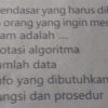 Hal mendasar yang harus diketahui saat membuat program