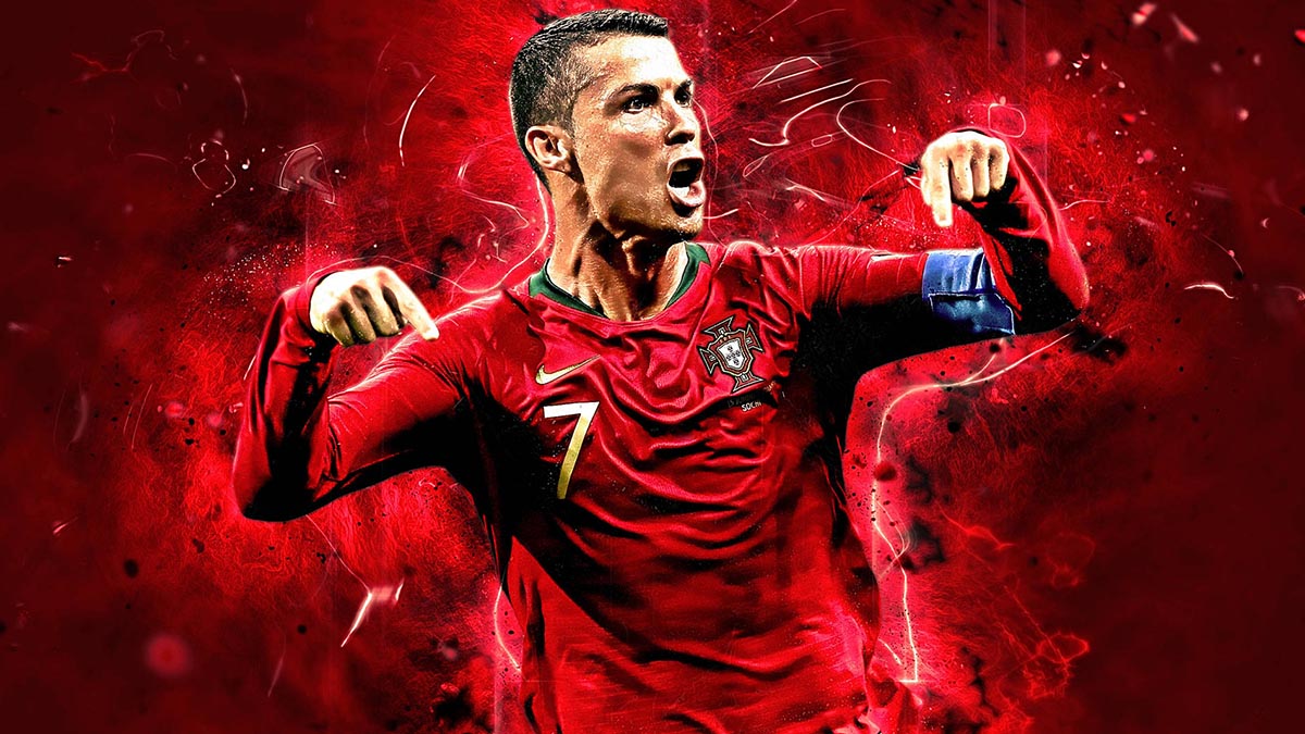 Ronaldo ngầu trên sân cỏ