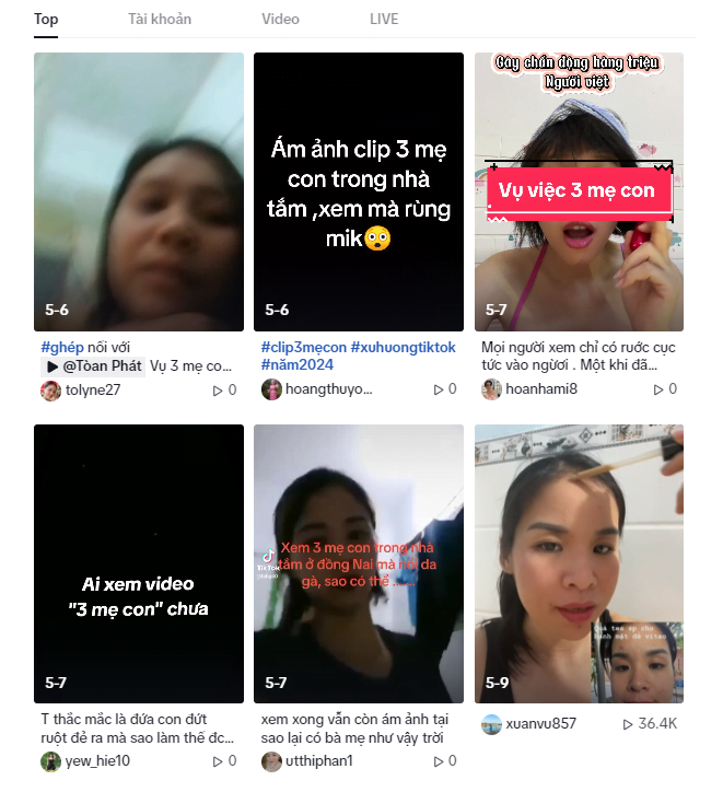 ảnh 3 mẹ con chữa lành