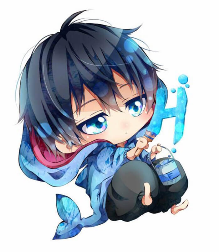 Ảnh anime chibi boy cute