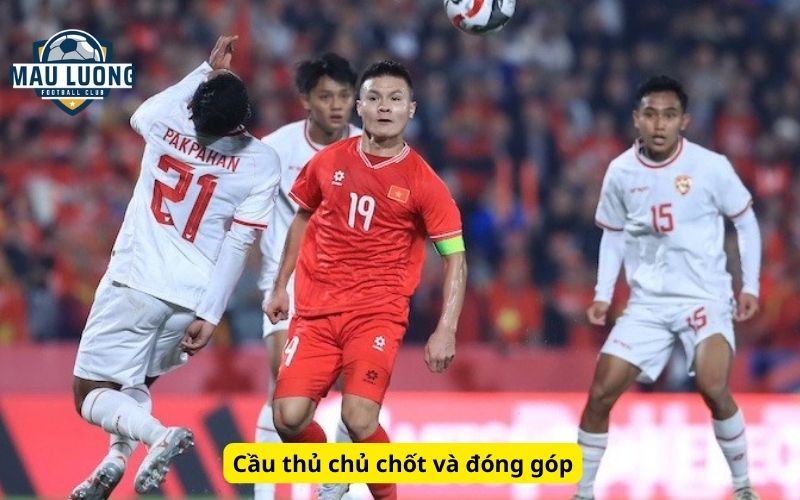 Cầu thủ chủ chốt và đóng góp