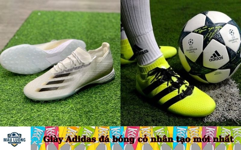 Giày Adidas đá bóng cỏ nhân tạo mới nhất