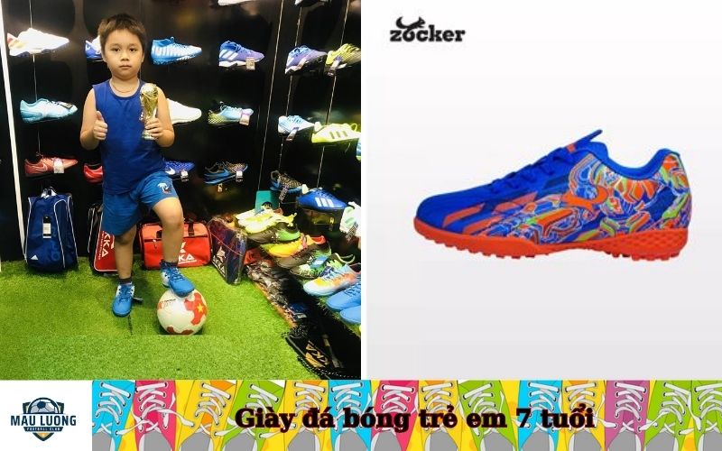 Giày đá bóng trẻ em 7 tuổi