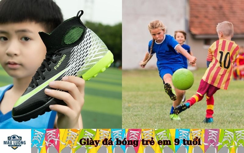 Giày đá bóng trẻ em 9 tuổi