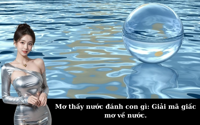 Mơ thấy nước đánh con gì: Giải mã giấc mơ về nước.
