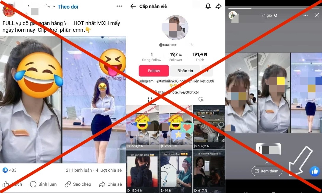 nguồn gốc clip nhân viên VIB