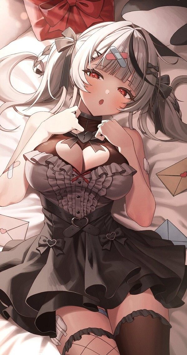 Anime gái dễ thương quyến rũ