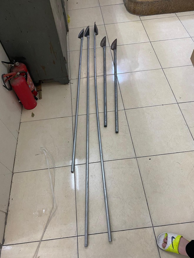 dao phóng lợn bị công an thu giữ