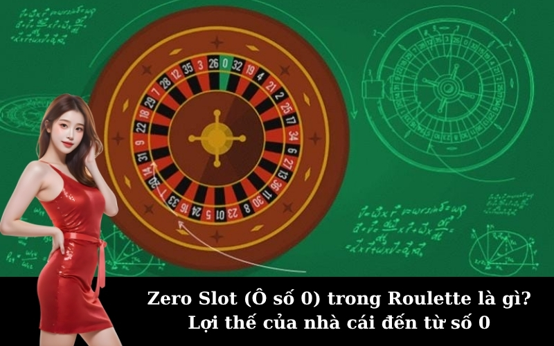 Zero Slot (Ô số 0) trong Roulette là gì? Lợi thế của nhà cái đến từ số 0