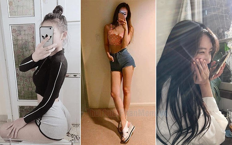 Ảnh gái xinh che mặt nghệ thuật tone film