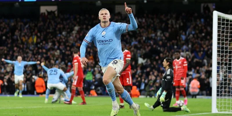 Erling Haaland gây ấn tượng lớn tại Manchester City