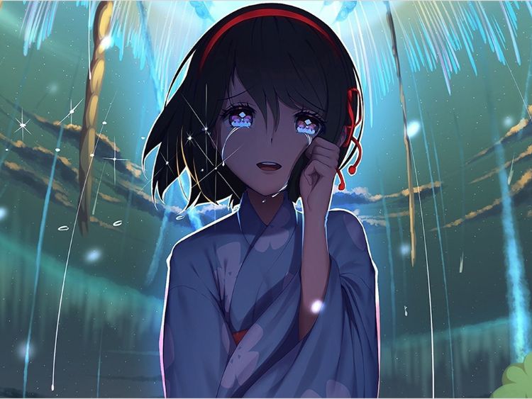 ảnh anime thất tình