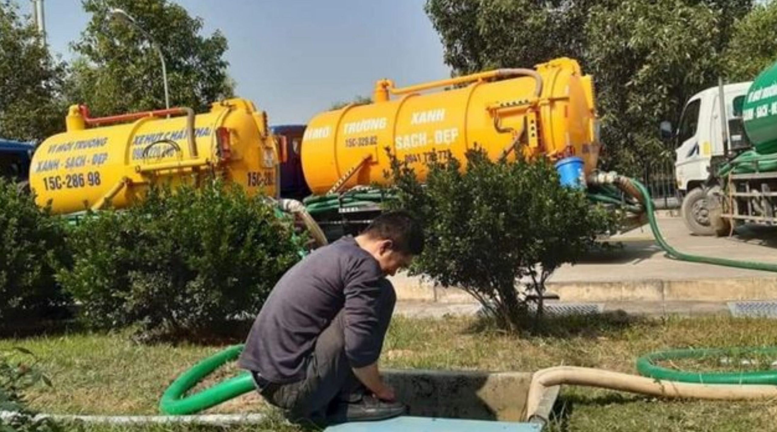 hút bể phốt tại Hoàn Kiếm uy tín