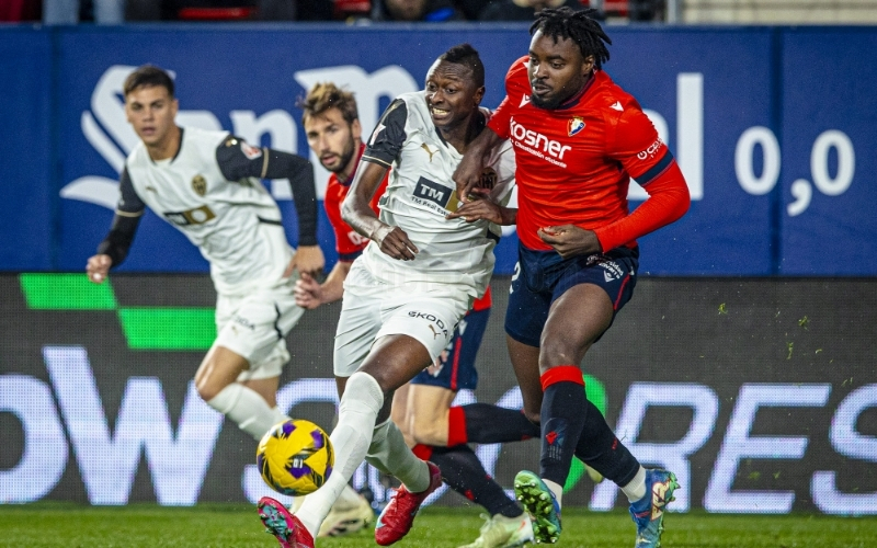 Dự đoán kết quả Valencia chạm trán Osasuna