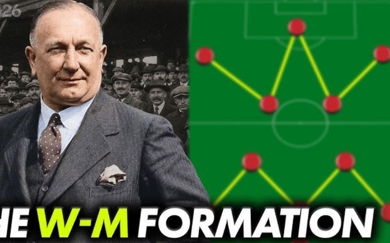 Herbert Chapman và bộ óc thiên tài kiến tạo sơ đồ W-M