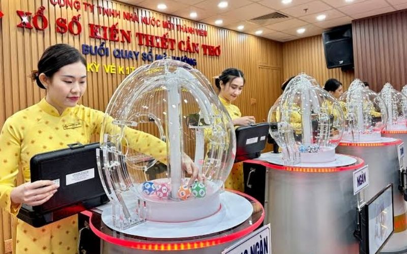 Tìm hiểu quy trình quay số mở thưởng công khai của vé số truyền thống
