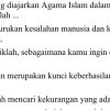 Akhlak yang diajarkan agama islam dalam memahami qada dan qadar adalah: jawaban